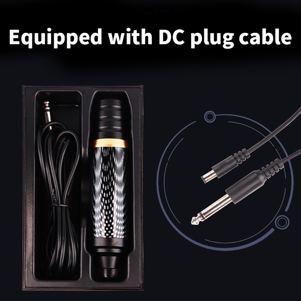 Bộ máy xăm dạng xoay kèm động cơ thụy sĩ không gây tiếng ồn