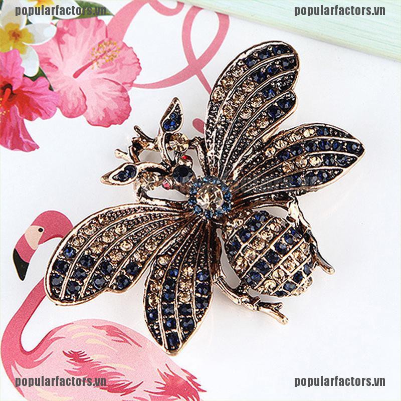 Ghim Cài Áo Hình Con Ong Sang Trọng