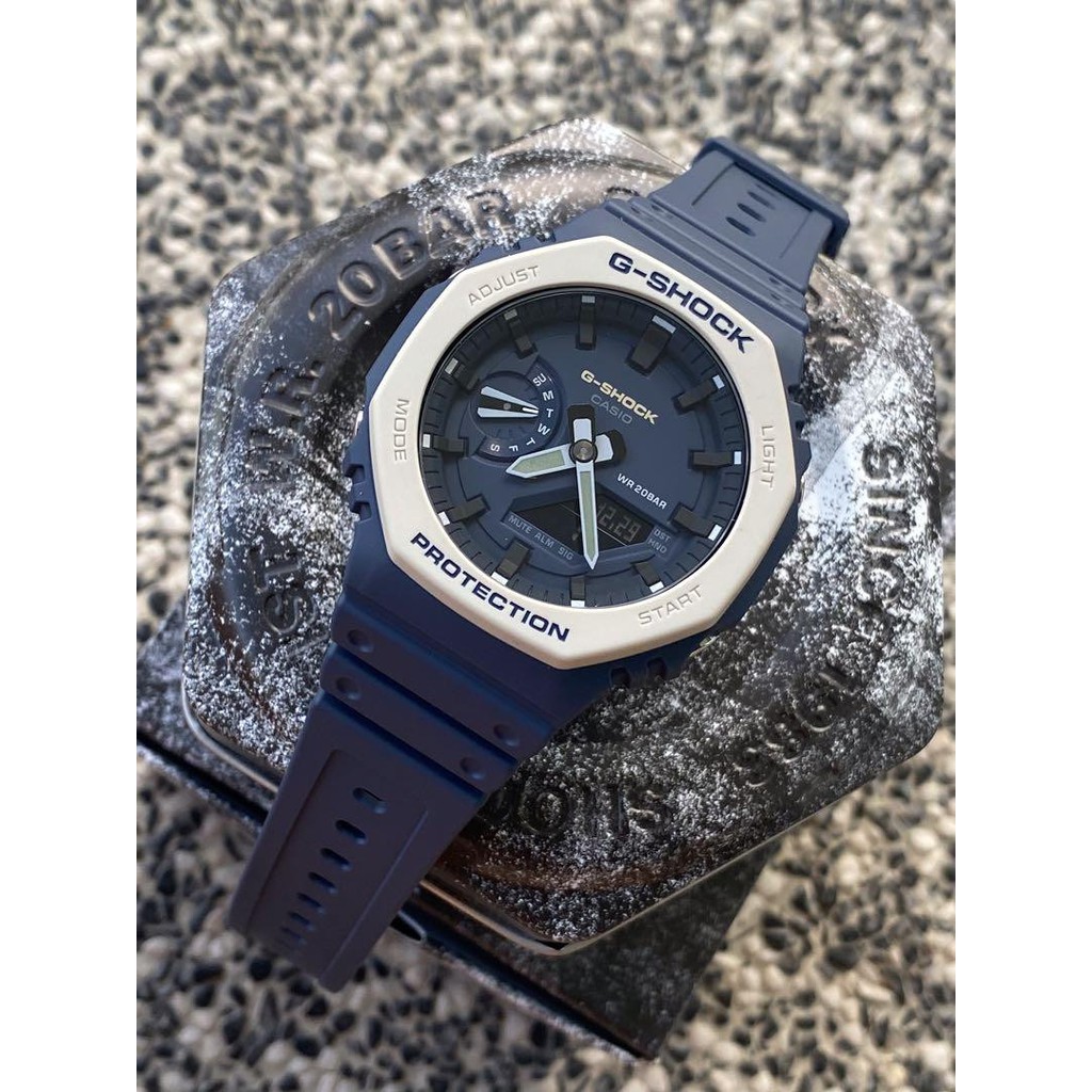 Đồng Hồ Casio Nam Dây Nhựa GSHOCK GA-2110ET-2ADR Chính Hãng