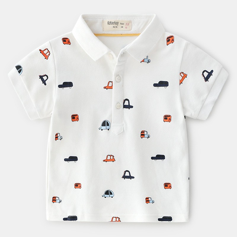ÁO POLO BÉ TRAI 2,3,4,5,6 TUỔI HÀN QUỐC GIÁ RẺ POLOKIDS CỔ SỌC HỌA TIẾT HÌNH Ô TÔ ĐẸP 100% COTTON THOÁNG MÁT, MỂM MỊN