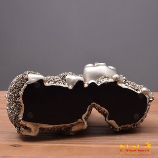 Tượng Gia Đình Heo Decor - Trang trí phòng khách, kệ tivi, trang trí bàn làm việc, trang trí phòng ngủ, quà tân gia