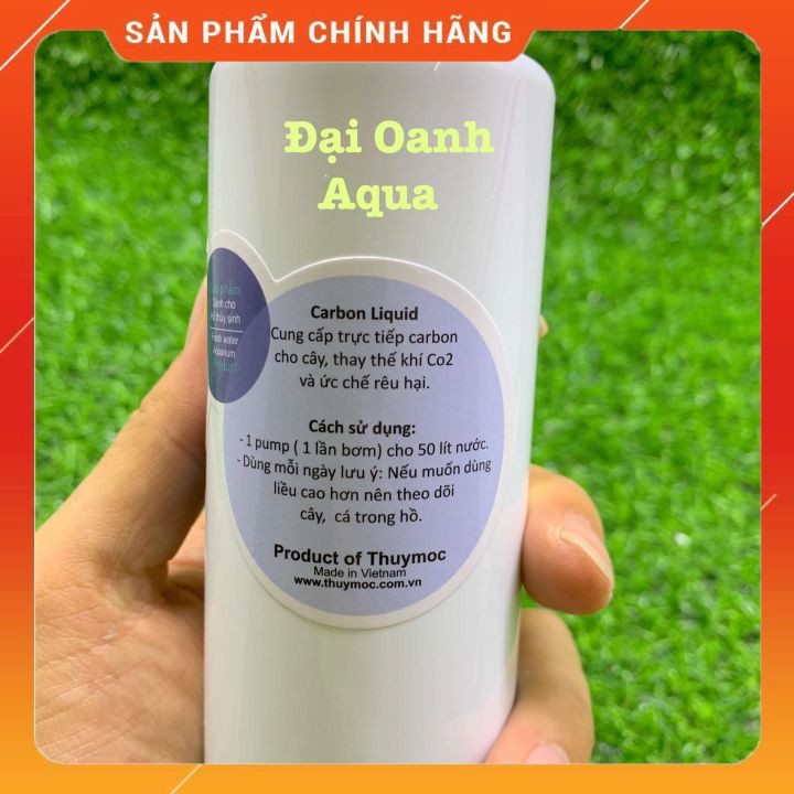 Phân Nước Thủy Sinh Bổ Sung Co2 Carbon Liquid Thuy Moc 250ml Cho Bể Thủy Sinh