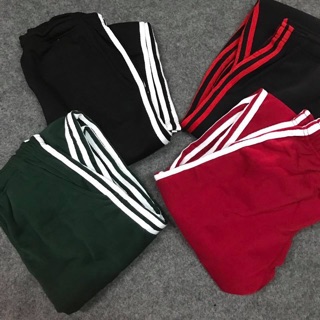 🔥 QUẦN ĐỎ 3 SỌC TRẮNG 🔥