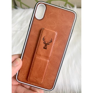 Ốp Lưng Iphone XS MAX da hình hưu có móc