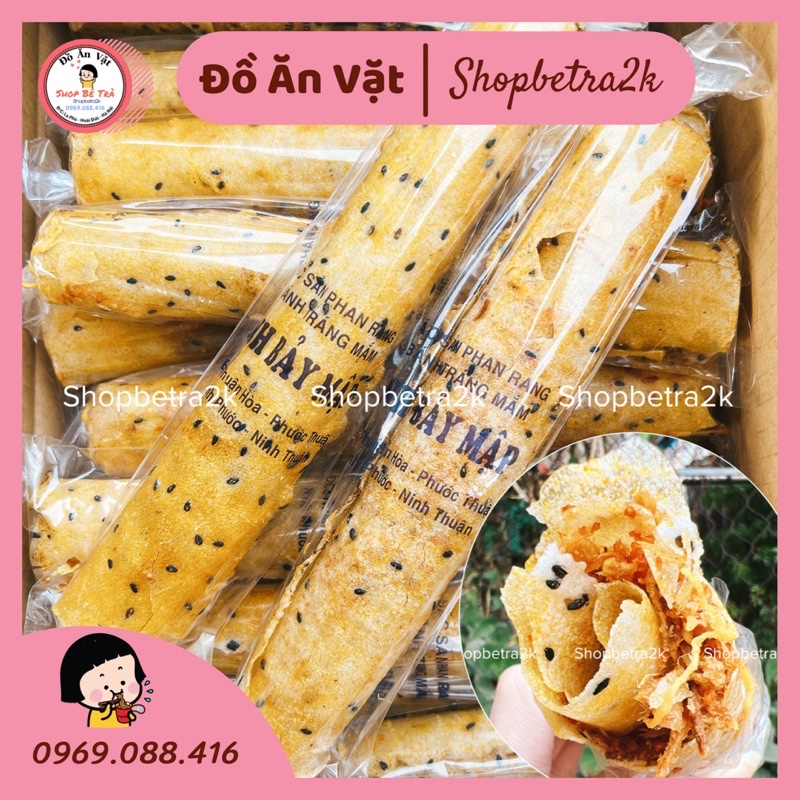 Bánh Tráng Nướng Cuộn Mắm Ruốc Anh Bảy Mập