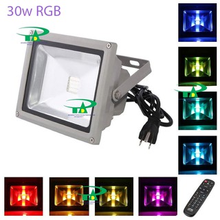 Đèn pha led 30w RGB - Led pha 30w đổi màu