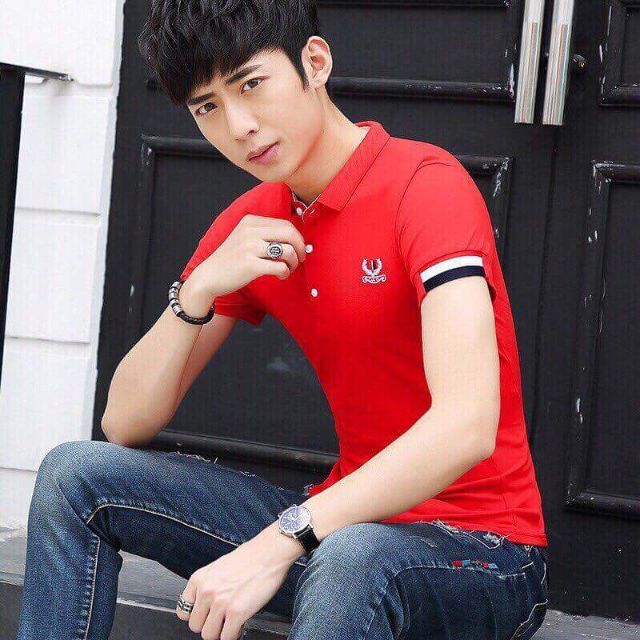 Thun cổ nam 
Size m l xl 

Chất thun cotton xịn