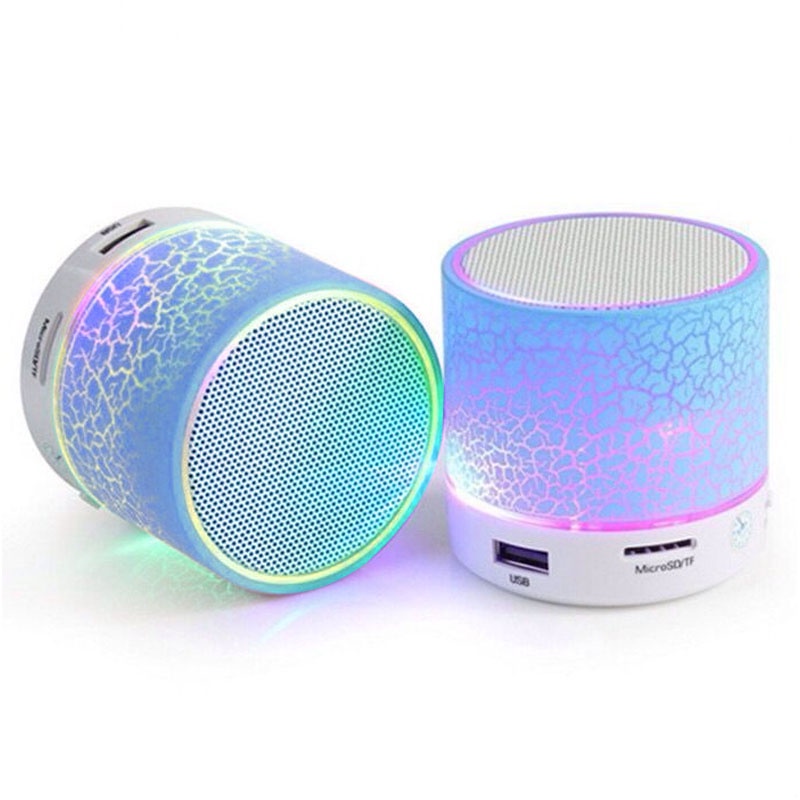Loa Bluetooth mini có đèn LED thay đổi Hỗ trợ FM / USB / TF / BLUETOOTH