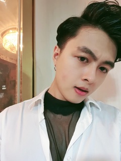 Áo lưới cổ lọ cho nam