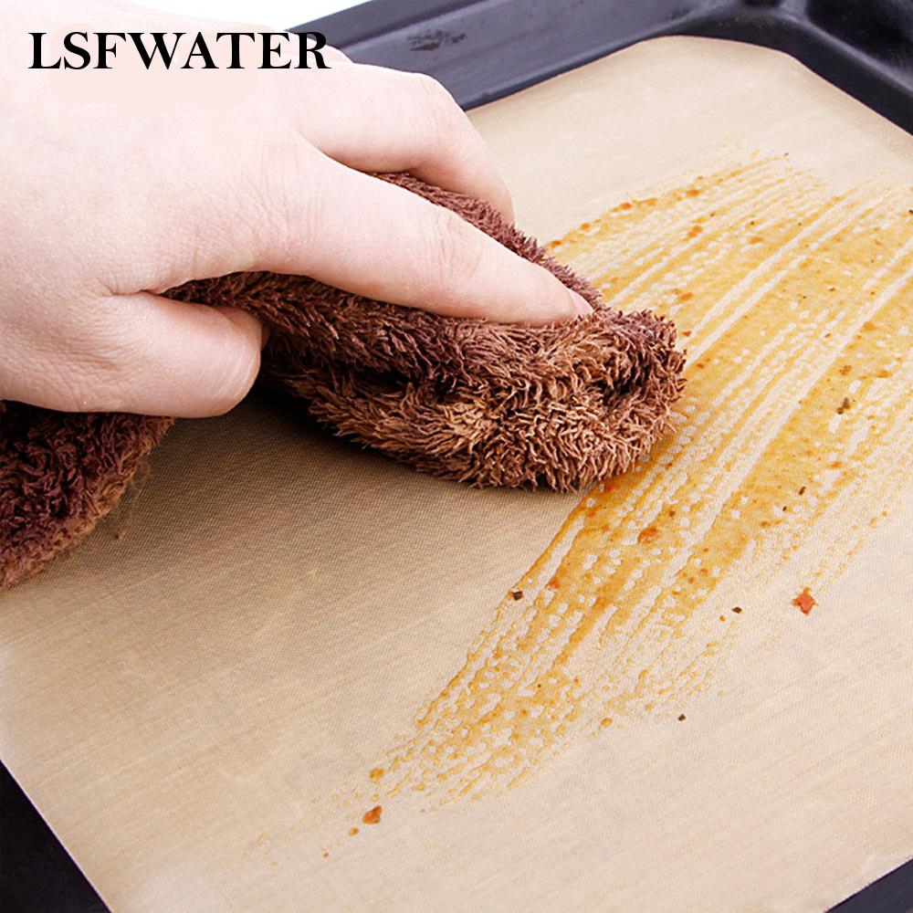 Thảm lót nướng bánh hình chữ chữ nhật bằng sợi thủy tinh cách nhiệt chống dính