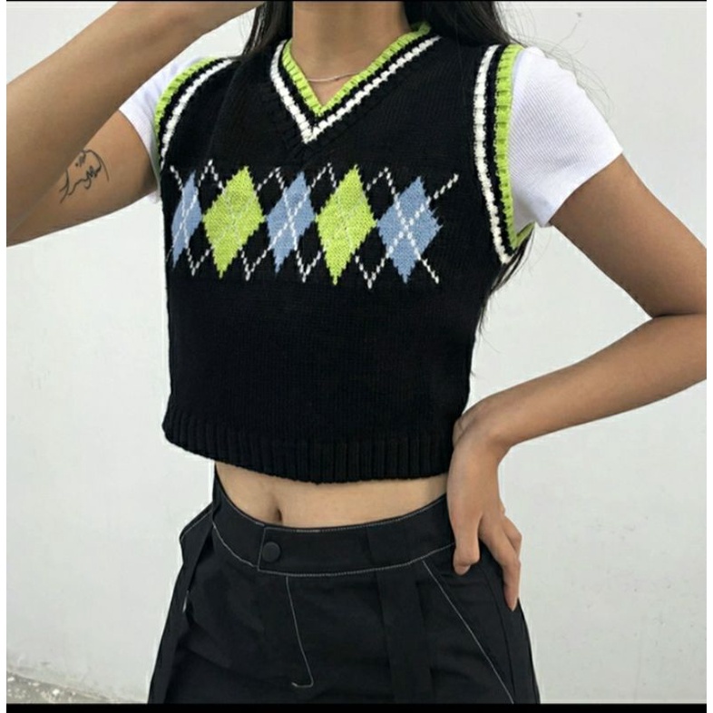 PASS ÁO CROTOP GILE DỆT KIM SÁT NÁCH KHÔNG TAY NEW 100%
