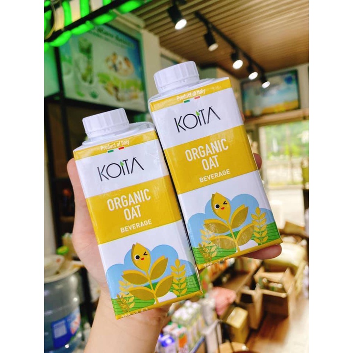 Sữa hạt yến mạch hữu cơ 200ml