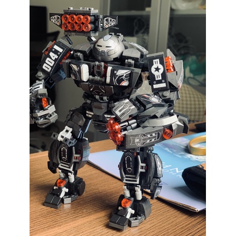 632 Chi Tiết - Bộ Đồ Chơi Lắp Ghép Mô Hình Người Sắt, Lắp Ráp Mô Hình IRON MAN - Robot HULKBUSTER Siêu Đẹp
