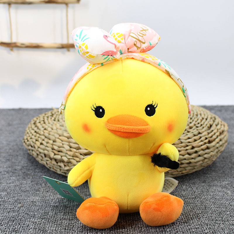 Dễ Thương Thú Nhồi Bông Hình Chú Vịt Vàng Đáng Yêu