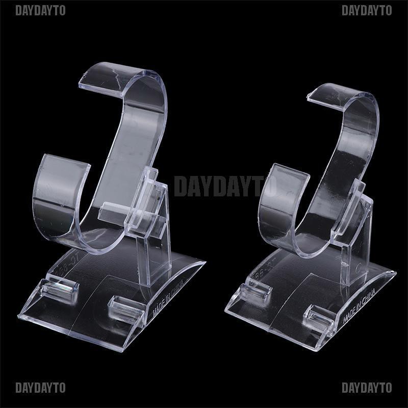 Set 3 giá giữ trưng bày đồng hồ acrylic trong suốt tiện lợi