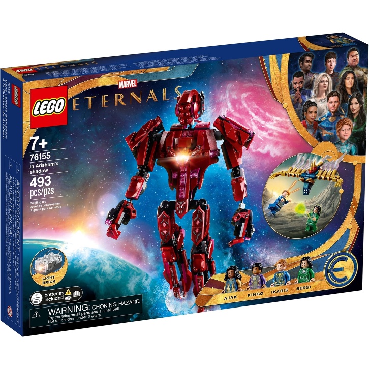 Lego Super Heroes Eternals 76155 - In Arishem’s Shadow - Bộ xếp hình Lego Trong bóng tối của Arishem