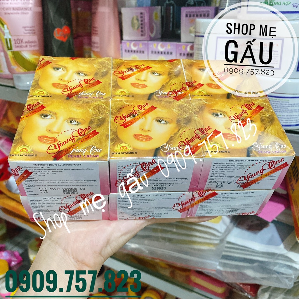 Kem cô gái tóc xù dưỡng trắng da Thái Lan 4.5gr