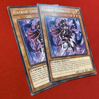 [Thẻ Bài Yugioh Chính Hãng] Backup Operator