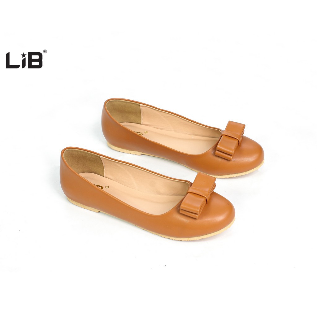 LiB - Giày Búp Bê Nữ Thời Trang Bệt Mũi Tròn Gắn Nơ S528 | BigBuy360 - bigbuy360.vn