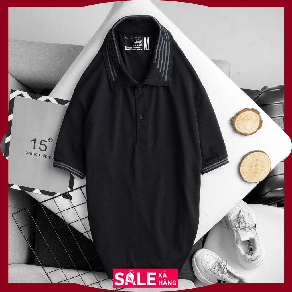 Áo Thun Nam Tay Ngắn | Áo Phông Nam Tay Lỡ Cổ Đứng Thời Trang Cao Cấp A02-002 ac.shop66 AC.Shop66 | BigBuy360 - bigbuy360.vn