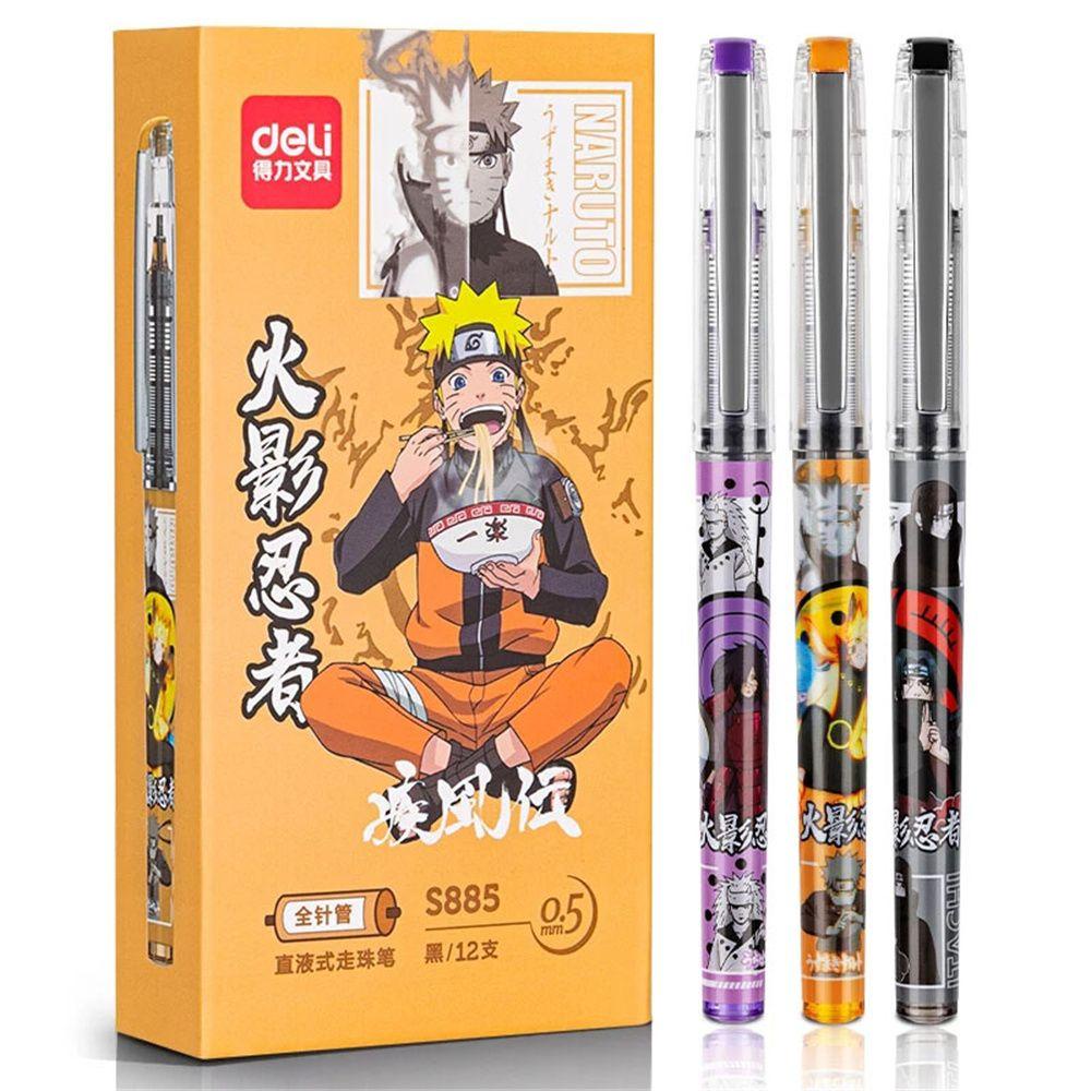 Bút Mực Gel Họa Tiết Anime Naruto Dành Cho Học Sinh