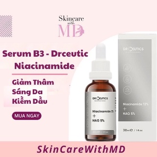 Serum B3-Niacinamide Drceutic sáng da, giảm thâm đỏ 30,100ml
