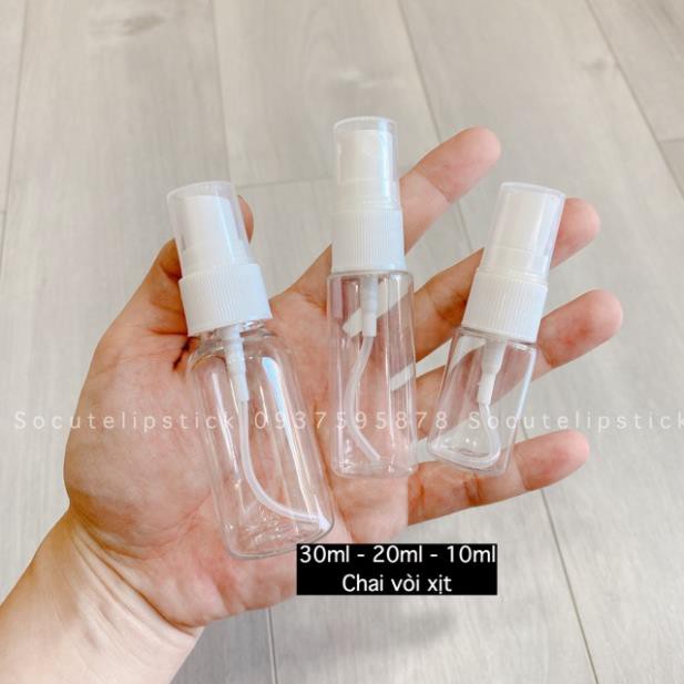 Chai Đựng Mỹ Phẩm Vòi Pump Xịt Giọt 50ml - 100ml