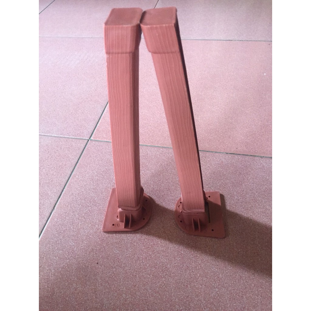 Chân nhựa thay thế bàn gấp tặng kèm vít Gem Decor