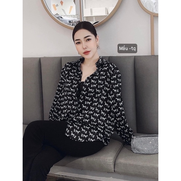 Áo sơmi lụa ngựa