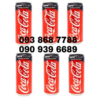 [TK MỚI GIẢM 25K NHẬP GTNOV183684] Lốc 6 lon CoCa Zero không đường 330ml