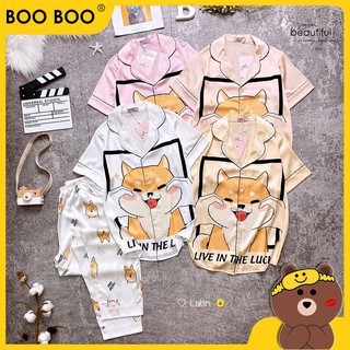 [Mã SKAMLTSM9 giảm 10% đơn 99K] Đồ bộ Latin TNQD Boo Boo mẫu chó Lucky (40kg - 58kg)