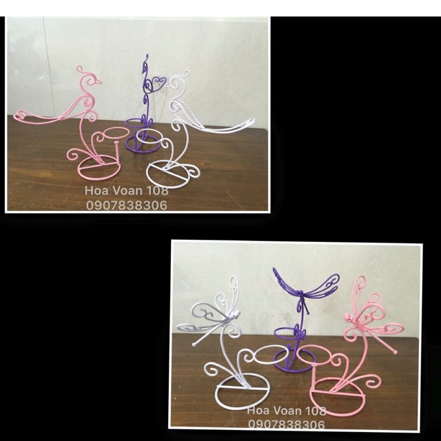 Kệ mini trang trí-combo 3 cái giao mẫu ngẫu nhiên cùng loại cao 16cm