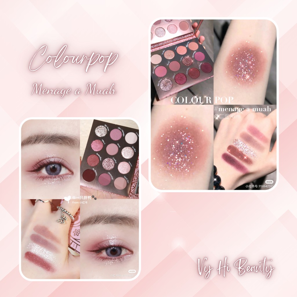 Bảng mắt Colourpop Menage A Muah