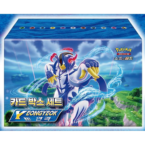 Pokemon Card Game Sword & Shield Card Box Set Strike Master Rapid Strike Master Korea Version TCG