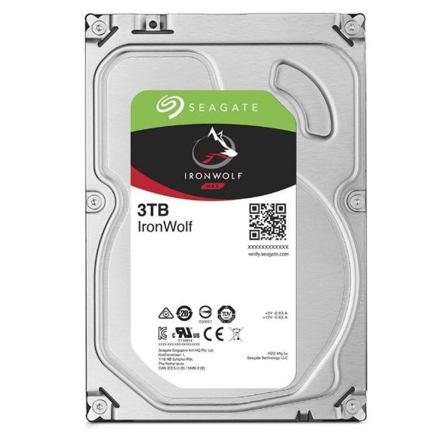 Ổ cứng HDD 3.5" NAS SEAGATE Ironwolf 3TB SATA 5900RPM_ST3000VN007