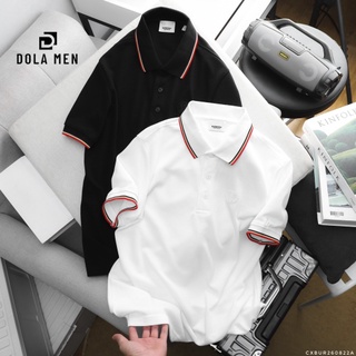 Áo Thun Nam Polo LOGO THÊU CỔ Burberry Viền mắt vải cá mập Siêu Hót, Vải Xịn Mịn Dày, Mát