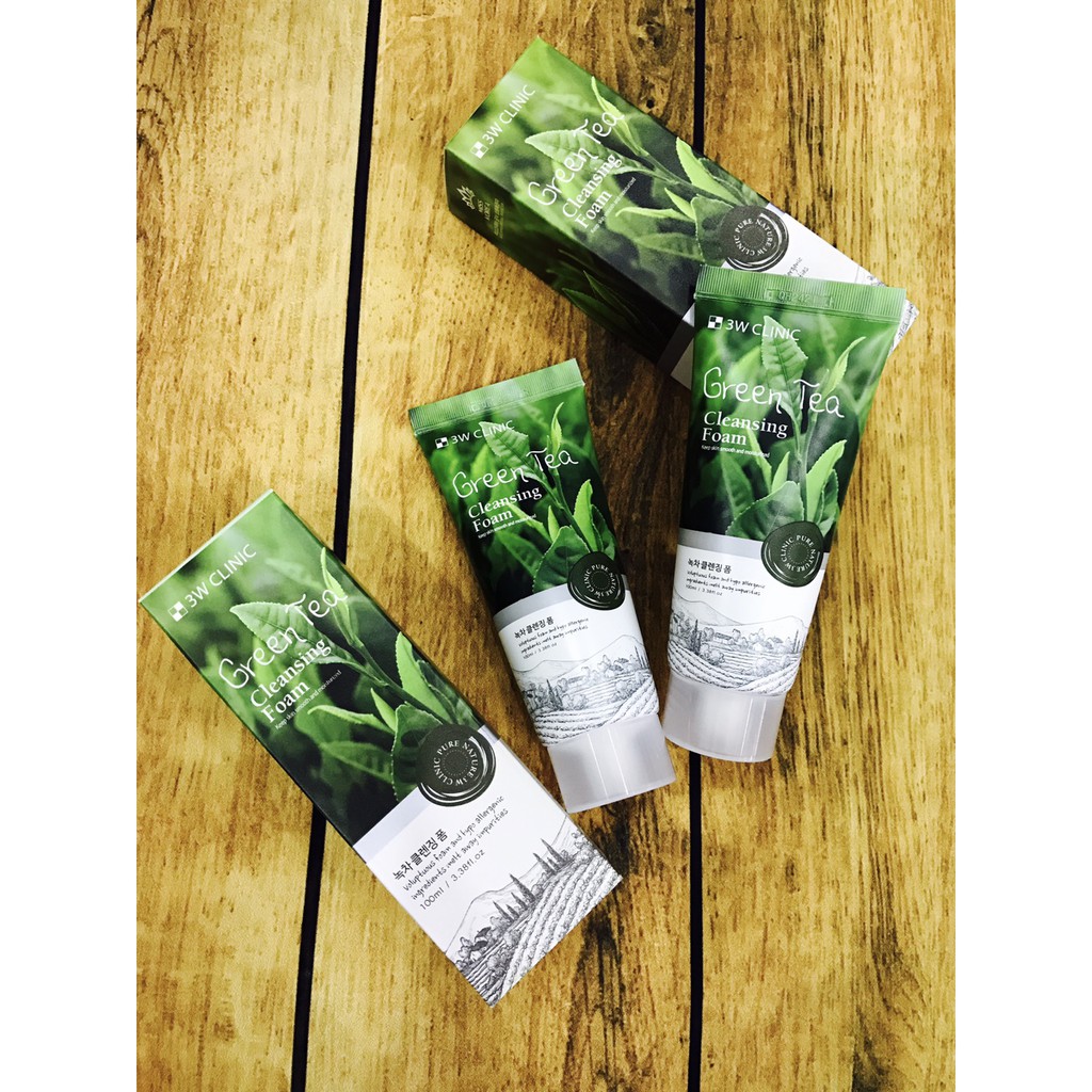 Sữa Rửa Mặt làm sạch và dưỡng da 3w Clinic Foam Cleansing 100ml _ 3W Clinic Chính Hãng | BigBuy360 - bigbuy360.vn