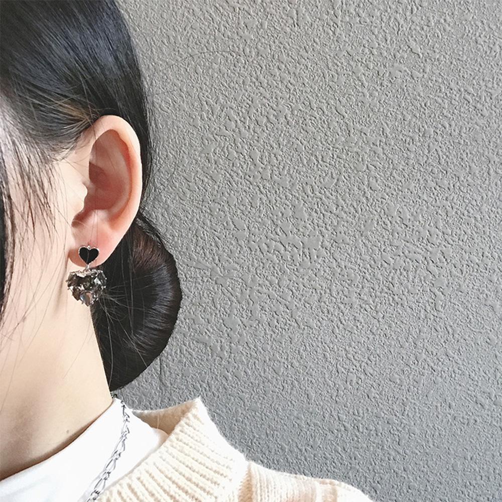 Bông Tai Hình Trái Tim Đơn Giản Thời Trang Dành Cho Nữ|Trang Sức Thời Trang