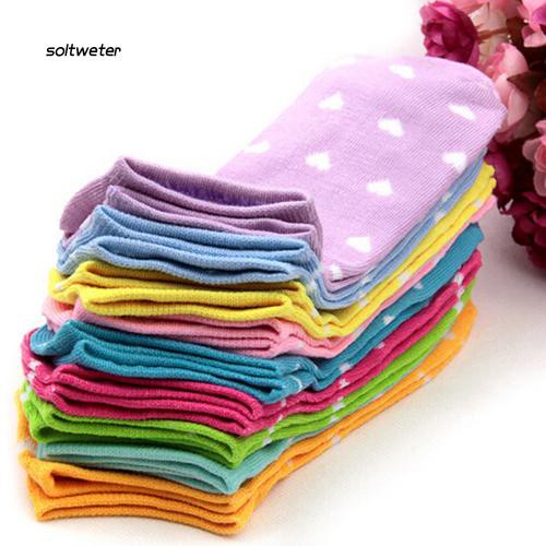 5 đôi vớ chân họa tiết trái tim nữ tính thời trang