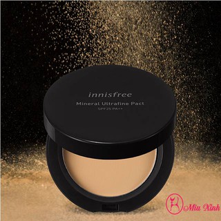 Phấn Phủ Nén Siêu Mịn Innisfree Mineral Ultrafine Pact SPF25 PA++