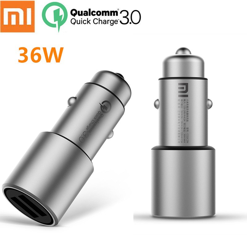 Tẩu sạc nhanh cho ô tô Xiaomi 36W QC3.0