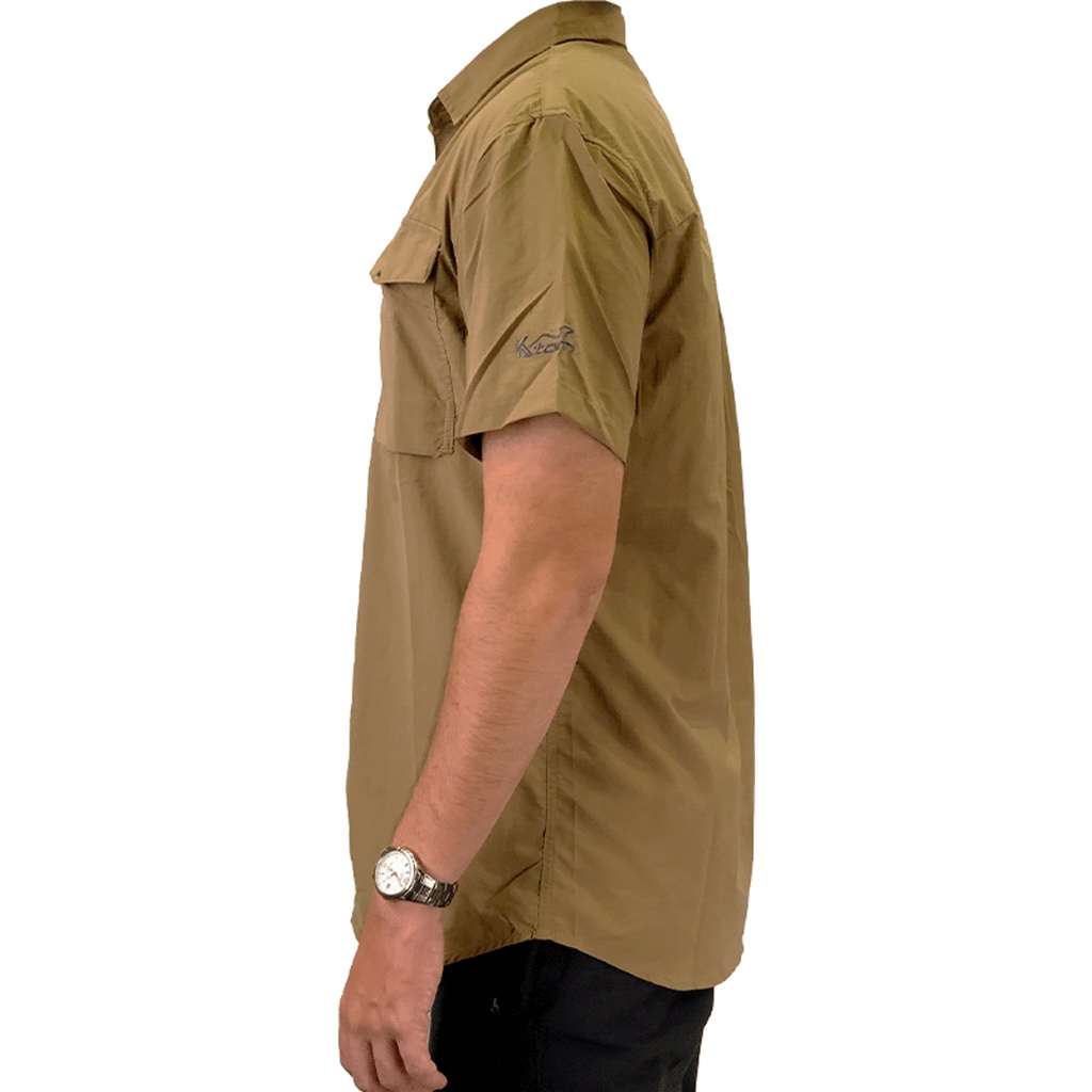 ÁO SƠ MI NGẮN TAY NHANH KHÔ NAM KTOM K129 | TRANG PHỤC DÃ NGOẠI