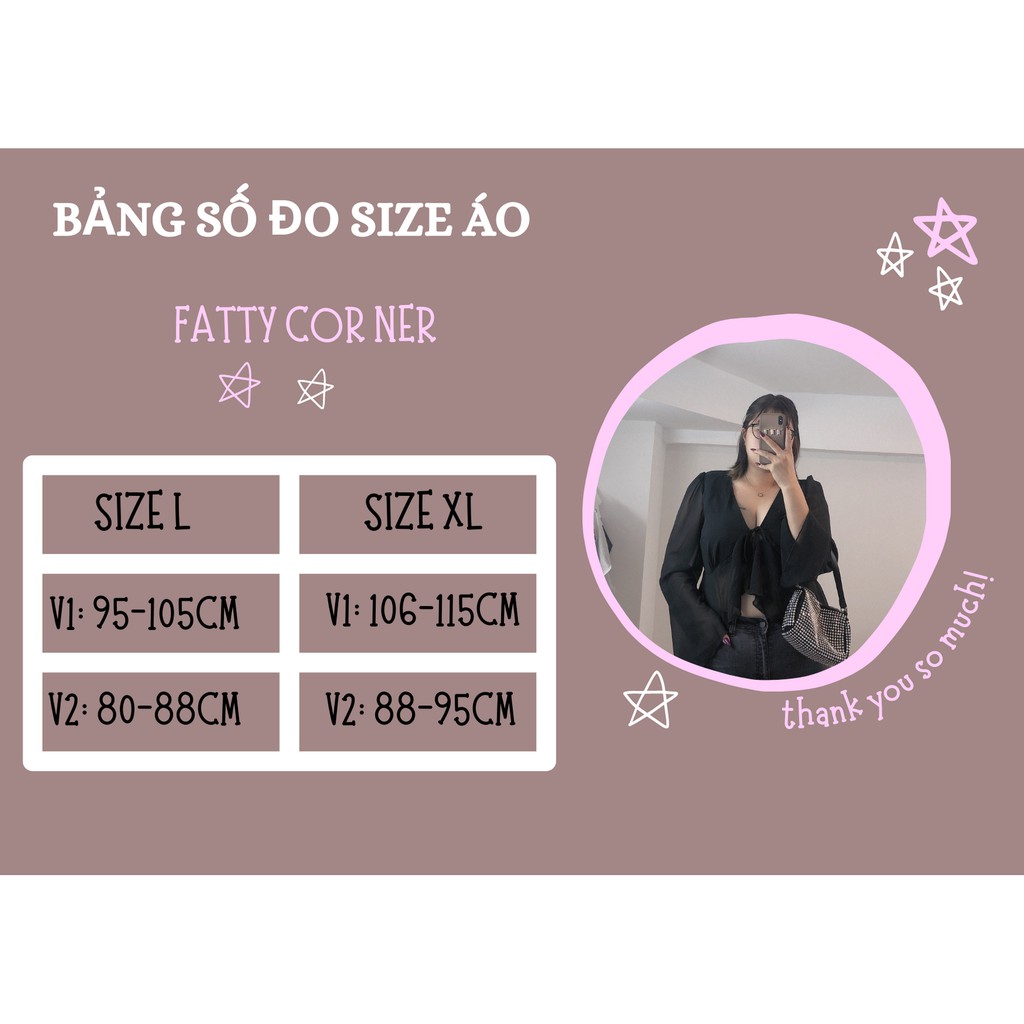áo kiểu bigsize , croptop dành cho người béo , vải chifon tay dài , hack dáng cực chuẩn cho nàng mũm mĩm