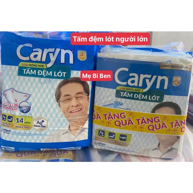 [SIZE XL14] Tấm Đệm Lót Caryn siêu thấm size XL14 miếng bảo vệ chống trào