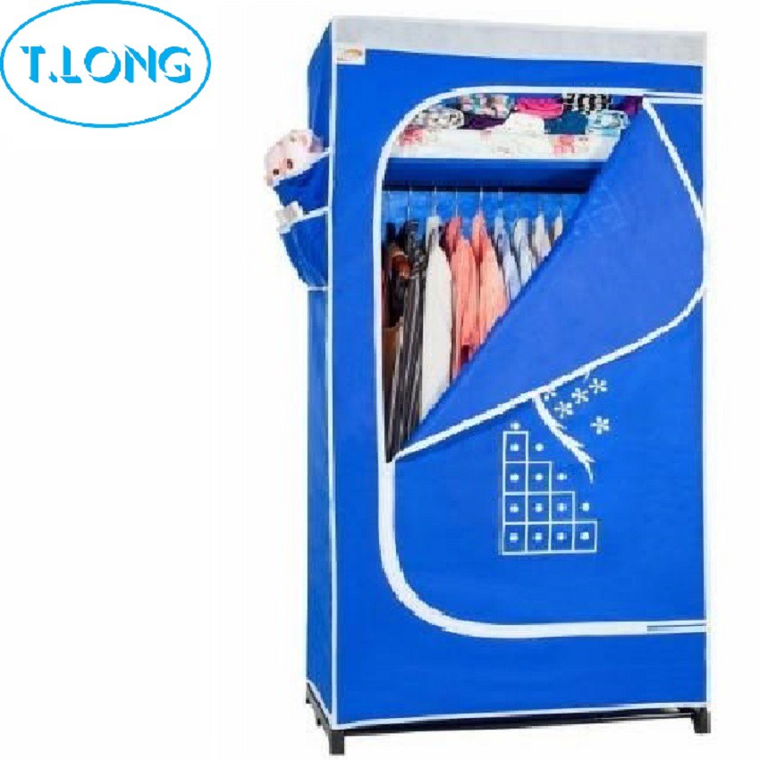 { NÊN DÙNG } Tủ Vải Thanh Long 06 TVAI 06 Kích thước: 75 x 46 x 158 (cm) Lớp vỏ áo bằng vải không dệt bền đẹp dễ sử dụng