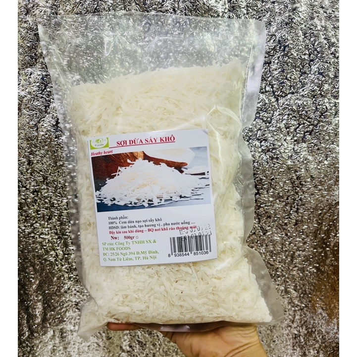 Sợi dừa sấy khô 500g
