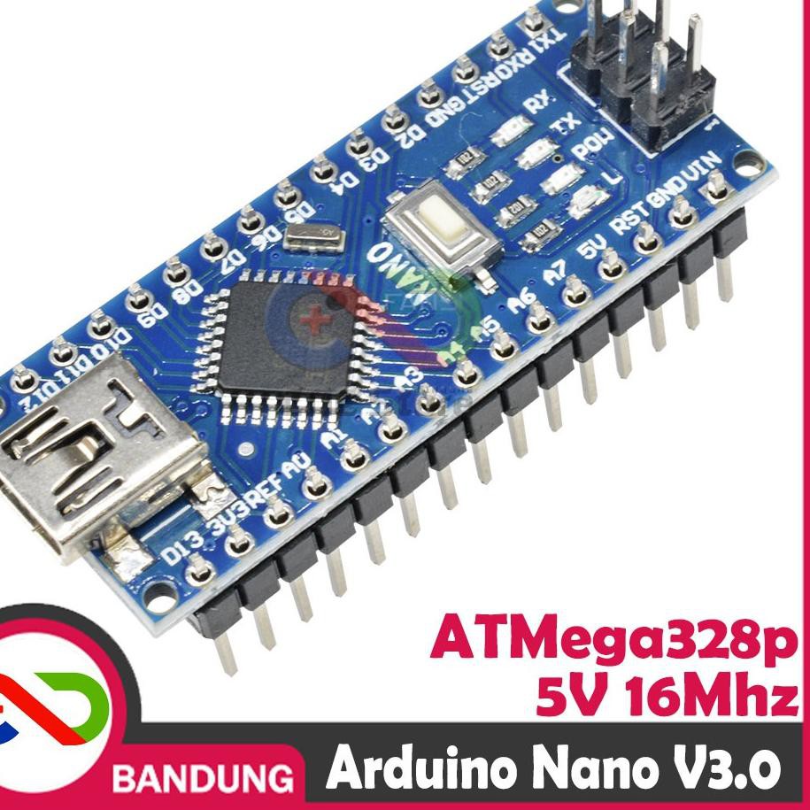 Bảng Mạch Arduino Nano V3 Atmega328P-Pu 5v Nano Atmega328 Không Có Cáp Dữ Liệu Mini Usb