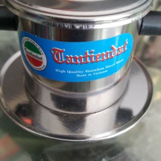 Phin cà phê inox đế rời