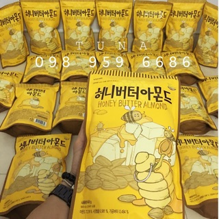 Hạt Hạnh Nhân Tẩm Mật Ong Hàn Quốc 250g tiếp tục SALE SALE SALE