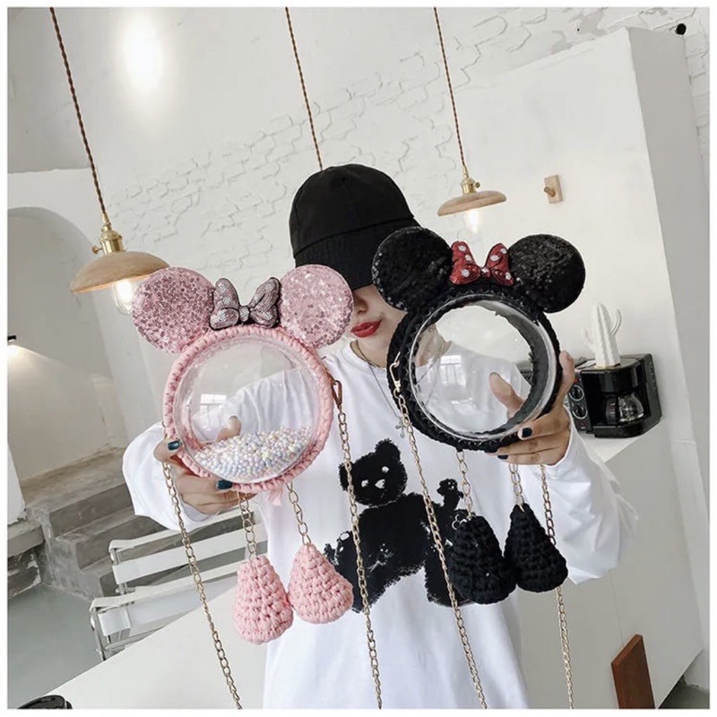 Túi Mickey tự đan M14